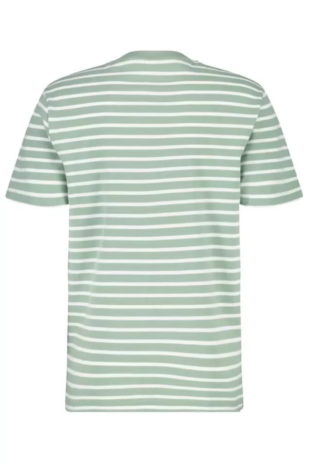 T-shirts & Polo's<America Today Basic T-shirt Eric Black/white | White/blue | Offwhite | White/green