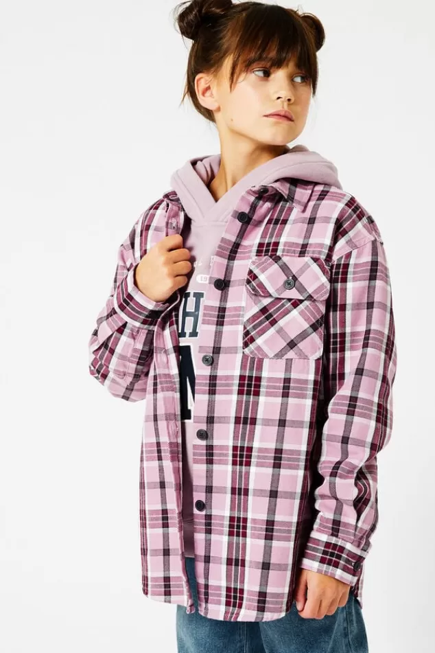Blouses<America Today Blouse Ruit Green/blue | Red/pink