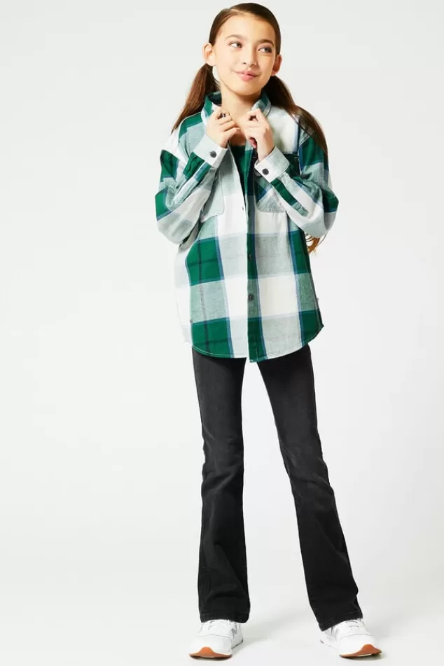 Blouses<America Today Blouse Ruit Green/blue | Red/pink