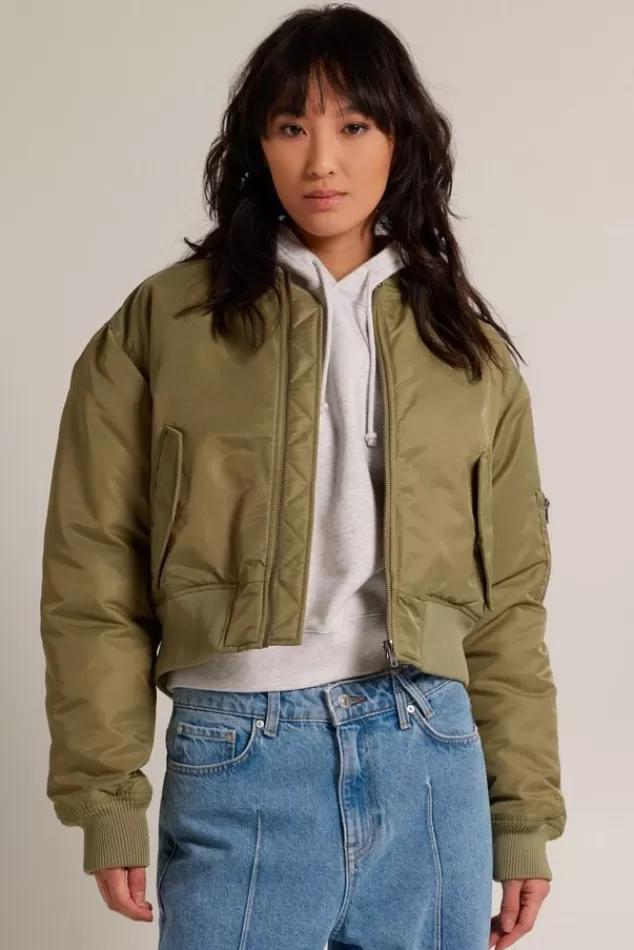 Varsity jackets | Jassen<America Today Bomberjack Jordyn Darkblue | Khaki | Army