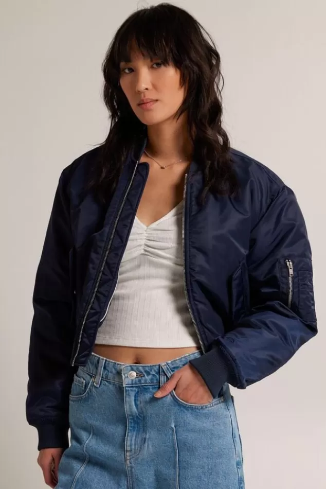 Jassen | Varsity jackets<America Today Bomberjack Jordyn Darkblue | Khaki | Army
