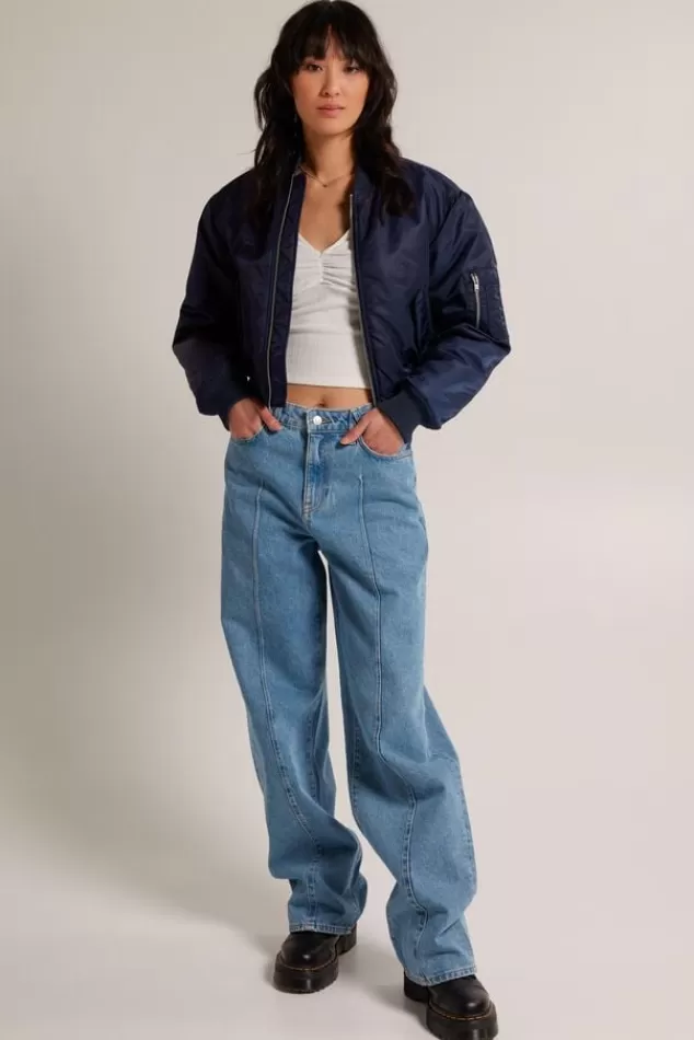 Jassen | Varsity jackets<America Today Bomberjack Jordyn Darkblue | Khaki | Army