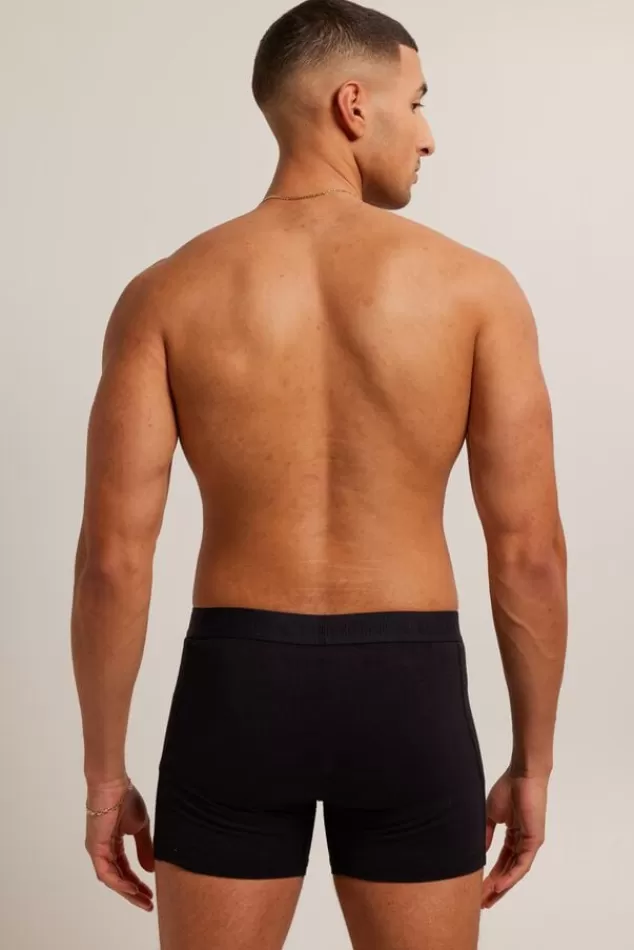 Ondergoed & Lounge<America Today Boxershort Alex Black | Navy