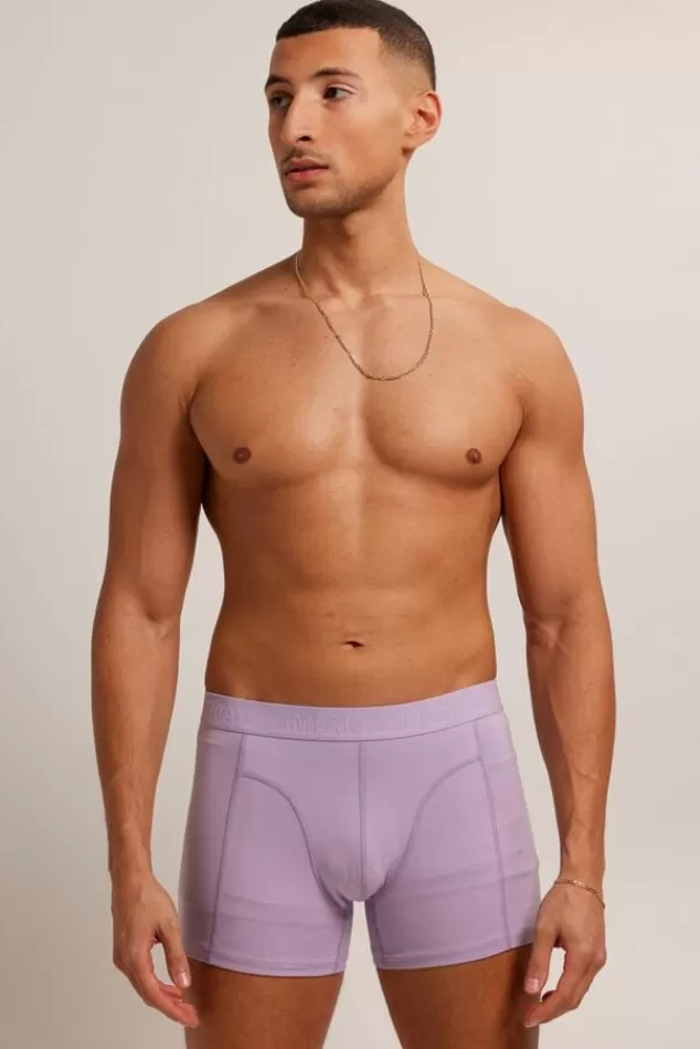 Ondergoed & Lounge<America Today Boxershort Alex Blue/brown | Sky | Lilac