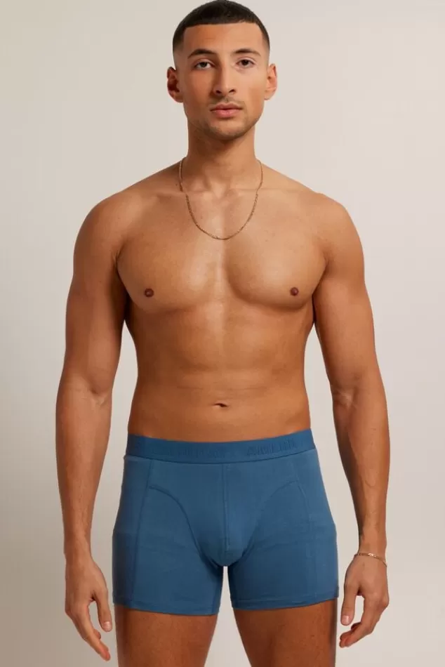 Ondergoed & Lounge<America Today Boxershort Alex Blue/brown | Sky | Lilac