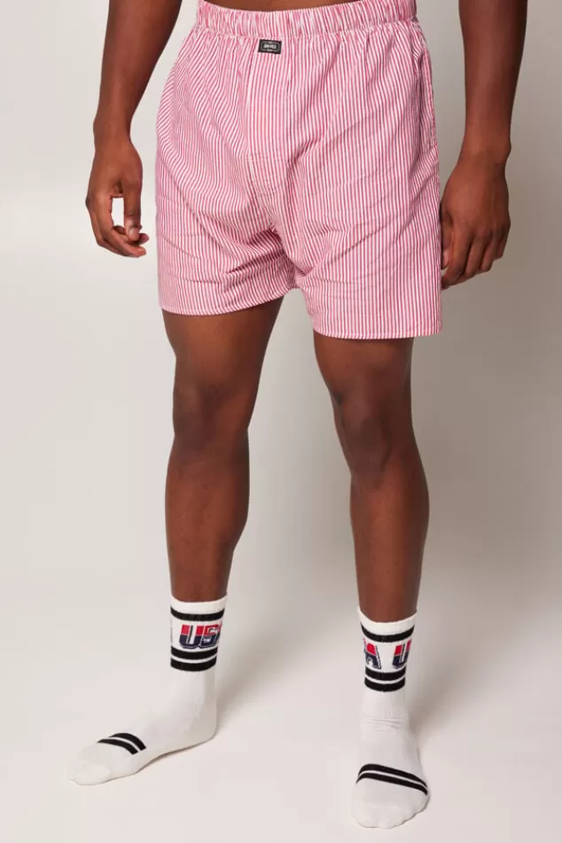 Ondergoed & Lounge<America Today Boxershort Thomas Navy/white | White/red | Blue/navy | Stripe