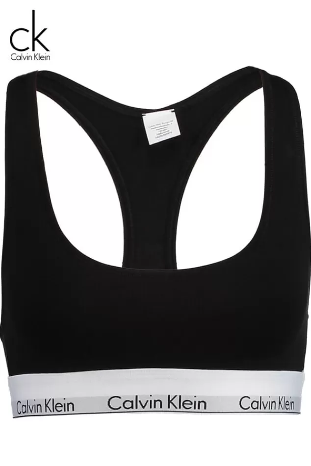Calvin Klein | Accessoires<America Today Bralette Calvin Klein Modern cotton Black | Greymelange