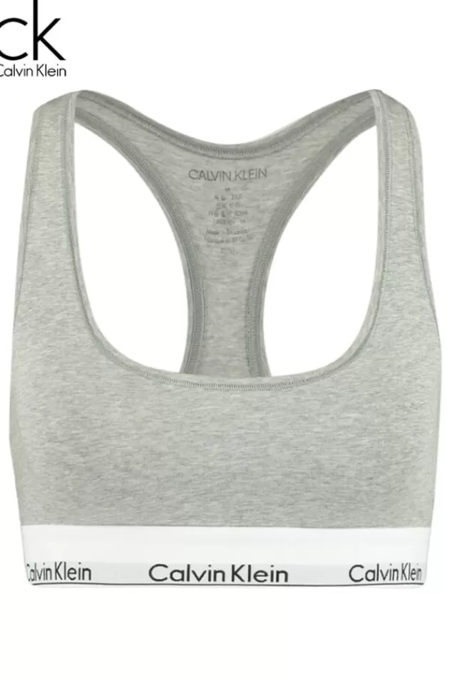 Calvin Klein | Accessoires<America Today Bralette Calvin Klein Modern cotton Black | Greymelange