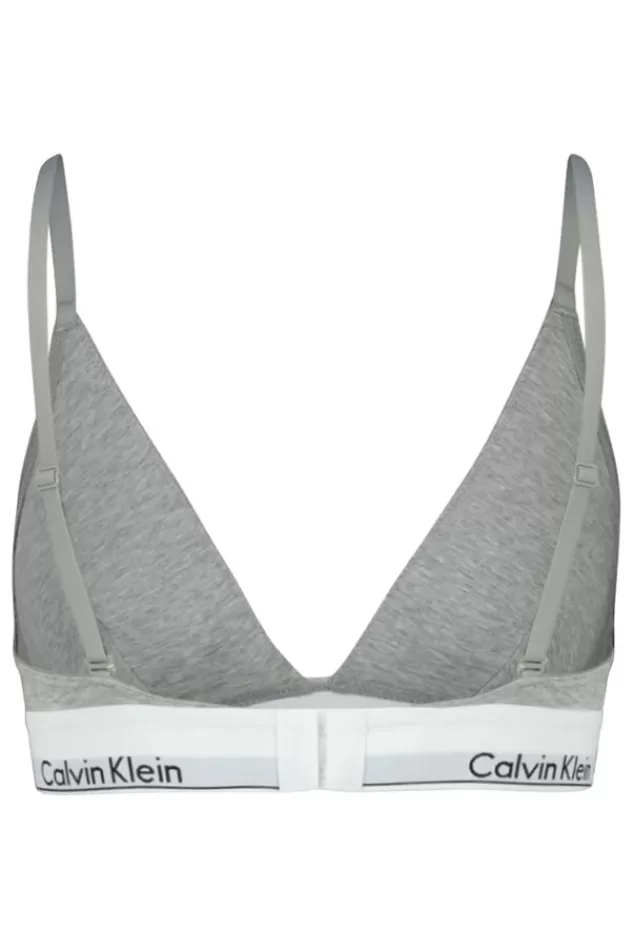Calvin Klein | Ondergoed & Lounge<America Today Bralette Calvin Klein triangle Black | Greymelange