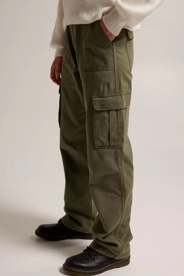 Broeken<America Today Broek Paloma Black | Lightkhaki | Army