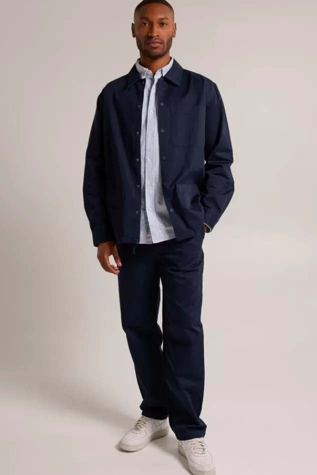 Broeken<America Today Broek Peter Sand | Darkblue