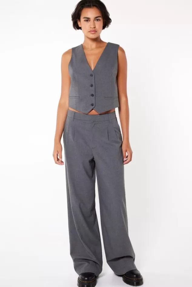 Broeken<America Today Broek Philly Black | Darkgreymelange | Black