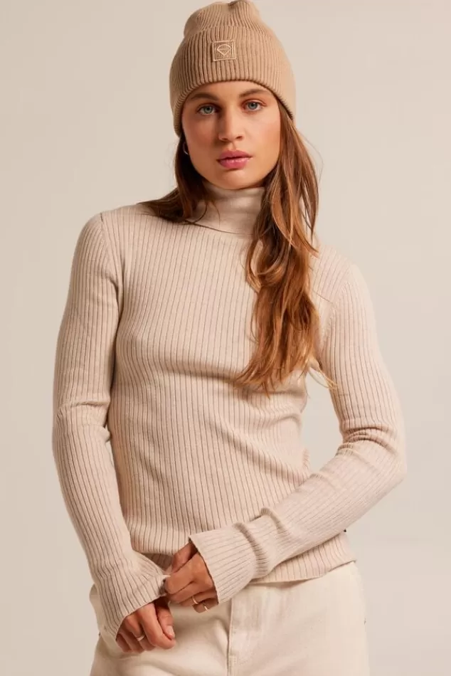 Truien & Vesten<America Today Coltrui Kimberly Black | Midgreymelange | Oatmeal