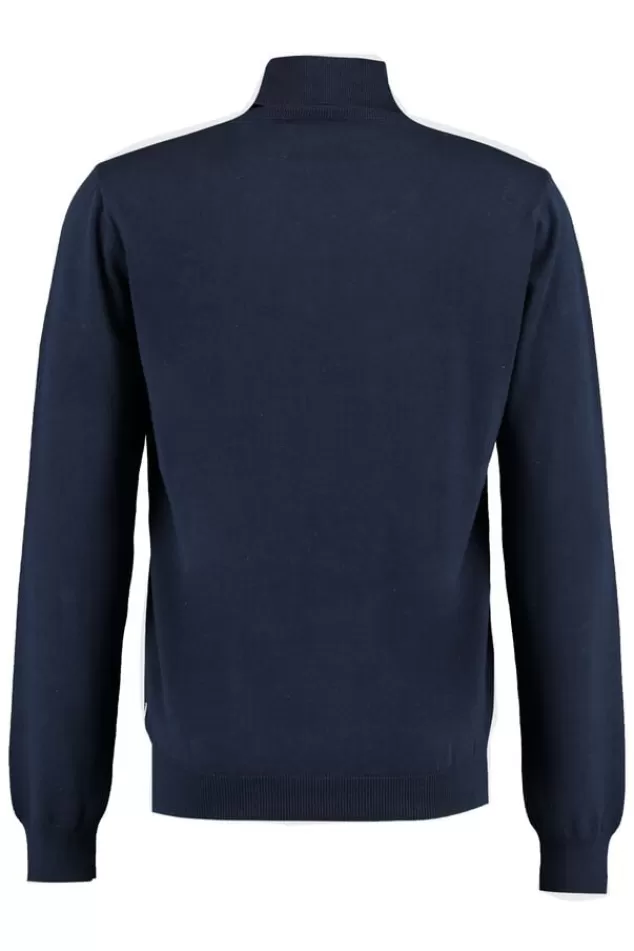 Truien & Vesten<America Today Coltrui Knox Black | Darkblue | Midgreymelange | Sky