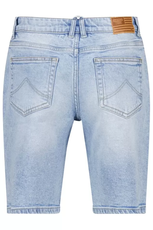 Shorts<America Today Denim short Nate JR Lightgrey | Mediumblue