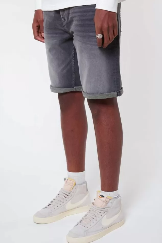 Shorts<America Today Denim short Robert Black | Grey | Lightblue