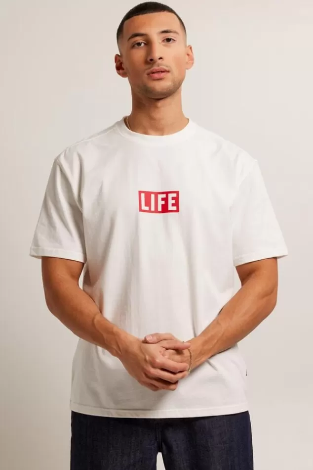 T-shirts & Polo's<America Today Elwin Black | Offwhite