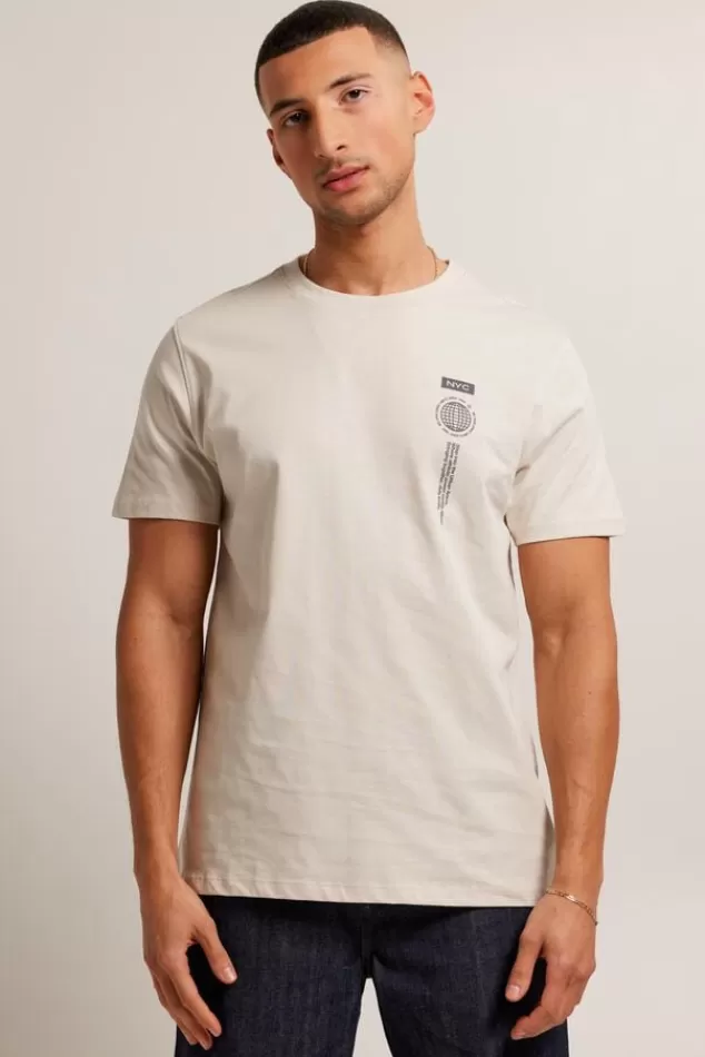T-shirts & Polo's<America Today Emory Lightpink | Washedblack | Kit