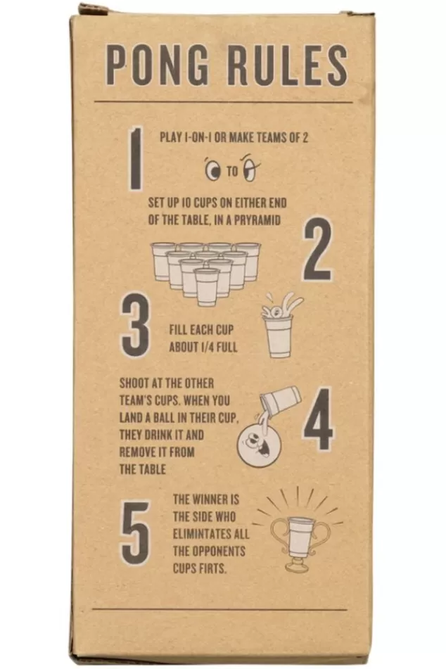 Accessoires | Accessoires<America Today Gift Beerpong Red