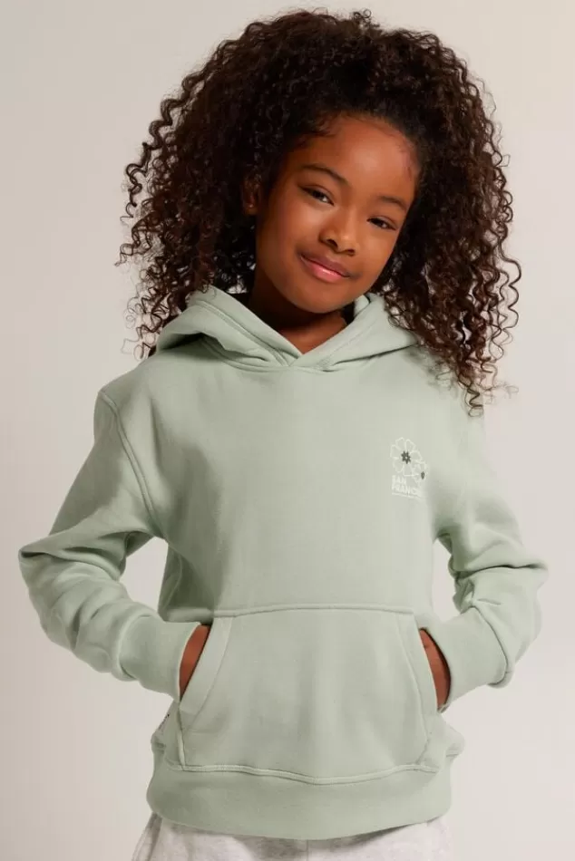 Truien & Vesten | Sweaters & hoodies<America Today Hoodie Shannon JR Softgreen