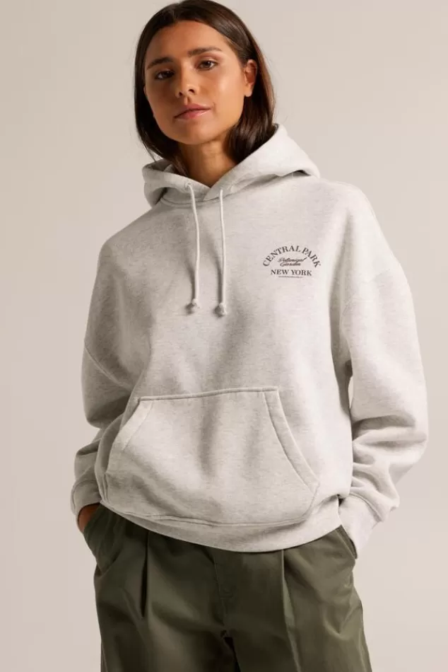 Truien & Vesten | Sweaters & hoodies<America Today Hoodie Sol Lightgreymelange | Washedblack