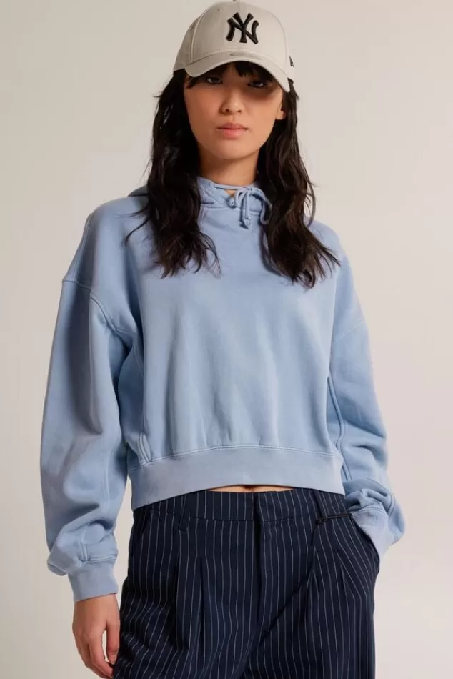 Truien & Vesten | Sweaters & hoodies<America Today Hoodie Solly Lightblue