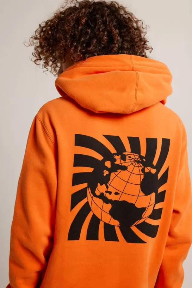 Truien & Vesten | Sweaters & hoodies<America Today Hoodie Stern hood JR Orange