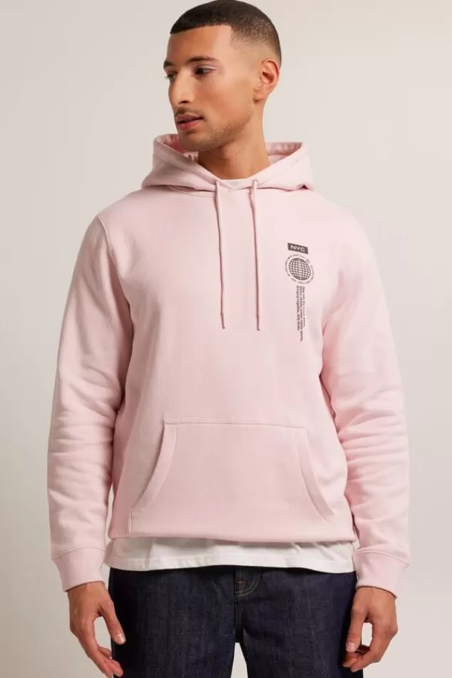 Sweaters & hoodies | Truien & Vesten<America Today Hoodie Sylver hood Lightpink