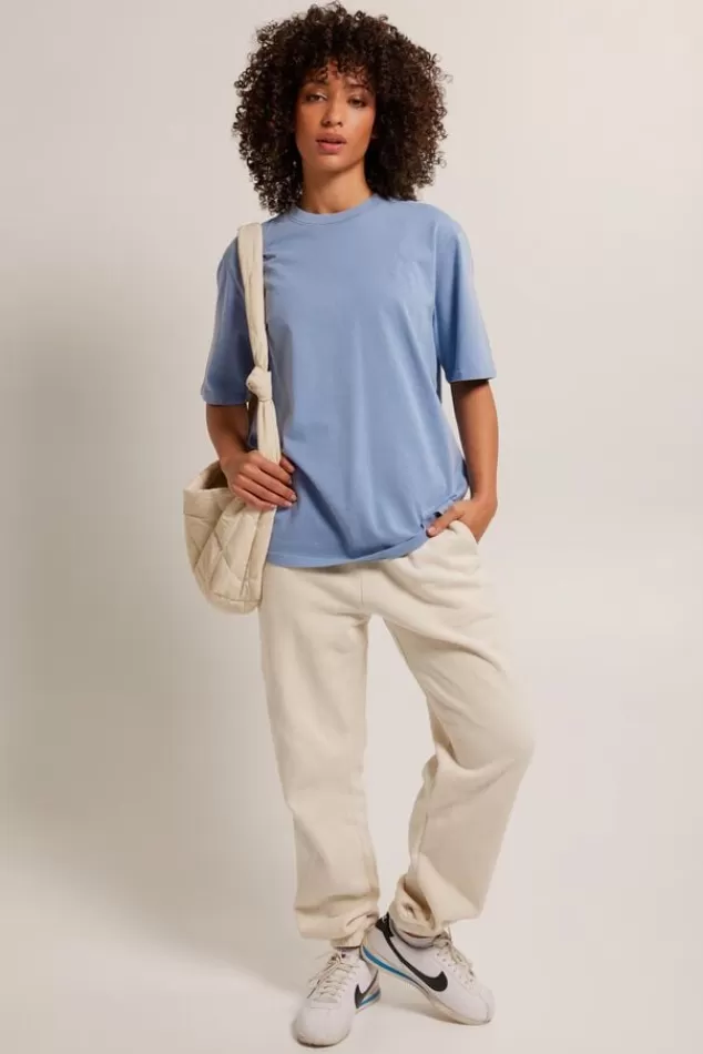 Broeken | Joggingbroeken<America Today Joggingbroek Caia Lightgreymelange | Midnight | Kit