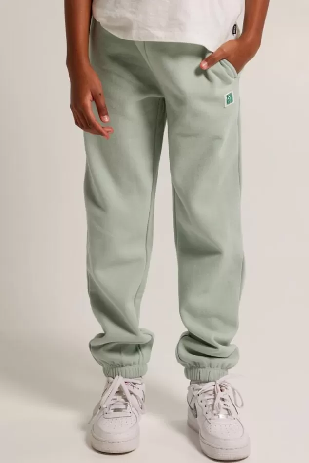 Broeken | Joggingbroeken<America Today Joggingbroek Caia jr Lightgreymelange | Softgreen