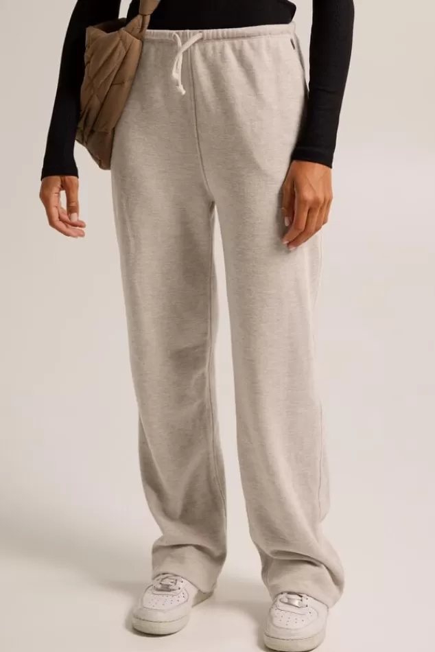 Broeken | Joggingbroeken<America Today Joggingbroek Cami Midgreymelange | Oatmeal | Black