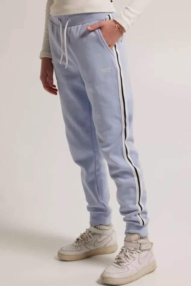 Broeken | Joggingbroeken<America Today Joggingbroek Carly JR Midnight | Midgreymelange | Babyblue