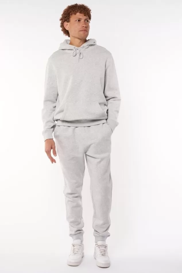 Broeken | Joggingbroeken<America Today Joggingbroek Chance Black | Darkblue | Lightgreymelange