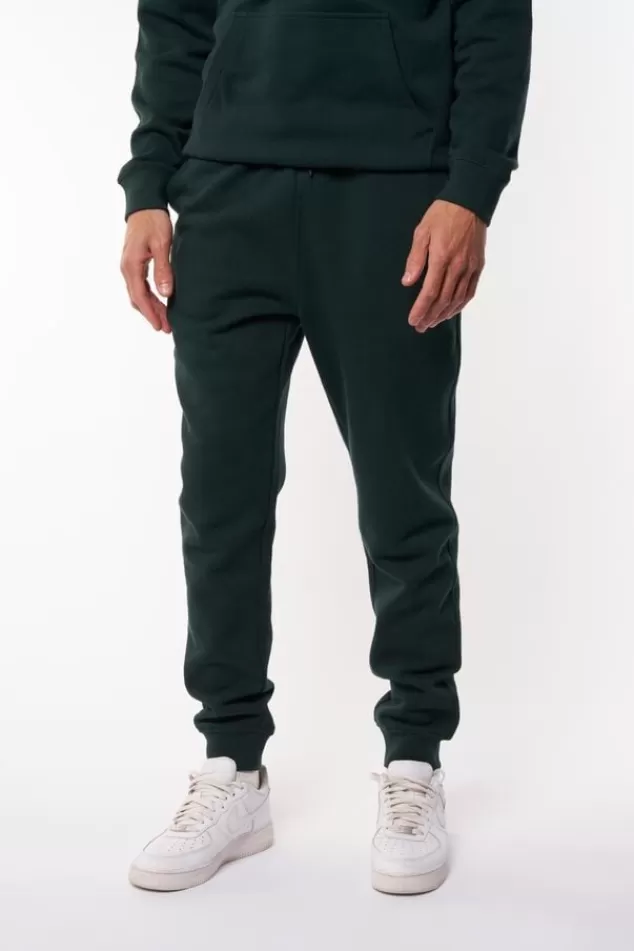 Broeken | Joggingbroeken<America Today Joggingbroek Chance Black | Darkblue | Lightgreymelange