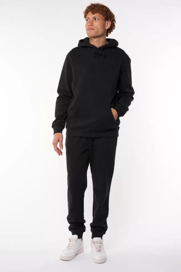Broeken | Joggingbroeken<America Today Joggingbroek Chance Black | Darkblue | Lightgreymelange