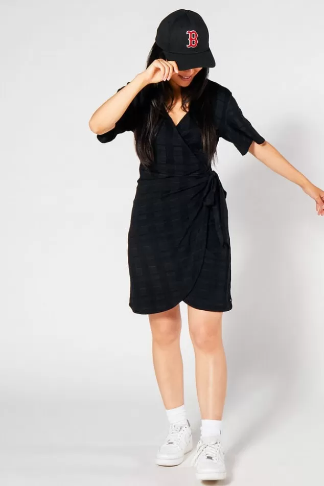 Jurken<America Today Jurk Dee White/brown | Black