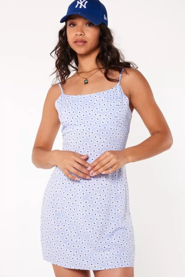 Jurken<America Today Jurk Diana Black/white | Babyblue | Softgreen