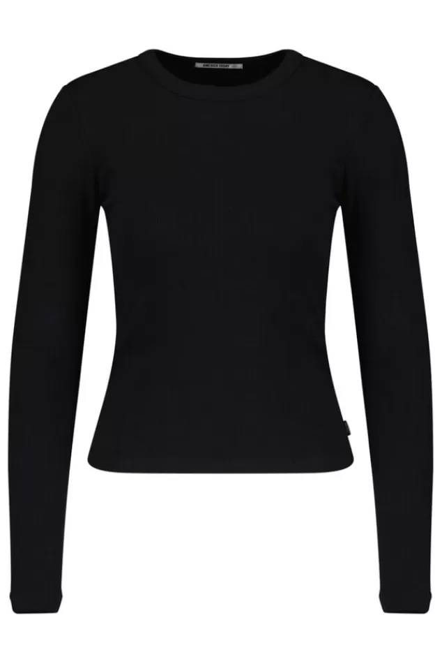 Pyjama | Ondergoed & Lounge<America Today Longsleeve Leticia Black