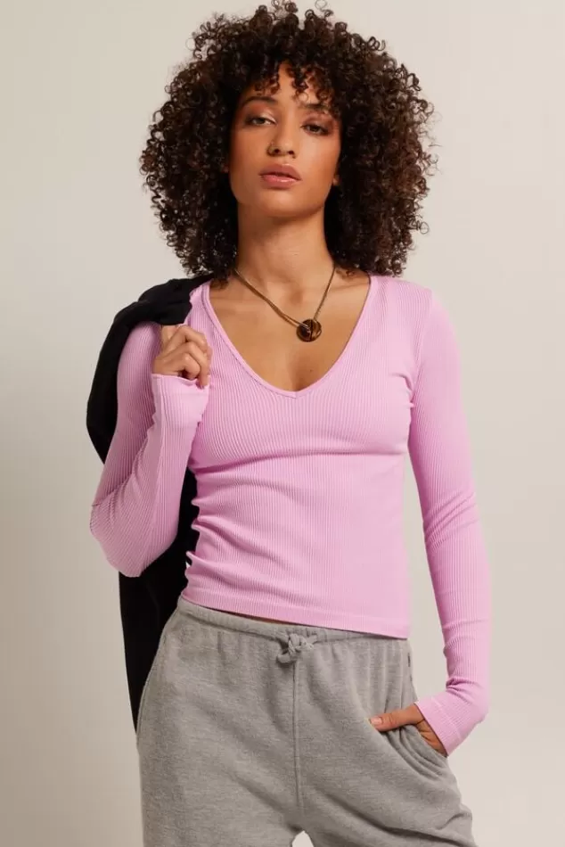 T-shirts & Tops<America Today Luca Black | Lime | Cypress | Softpink