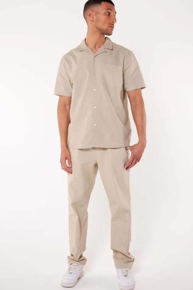 Overhemden | T-shirts & Polo's<America Today Overhemd Isley Grey | Deepblue | Beige