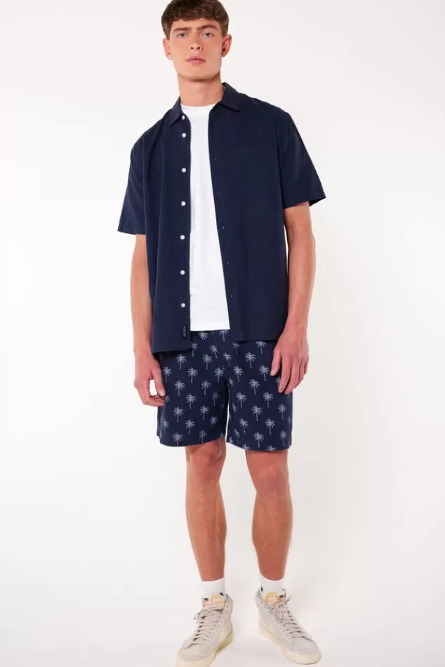 Overhemden | T-shirts & Polo's<America Today Overhemd Izan Darkblue | TrueBlue