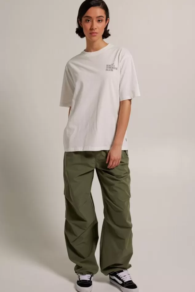 Broeken<America Today Parachute pants Phara Army | Beige
