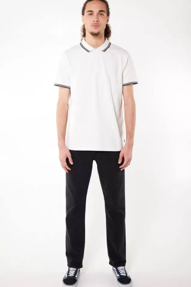 T-shirts & Polo's<America Today Polo Elton TrueBlue | Sage | Offwhite