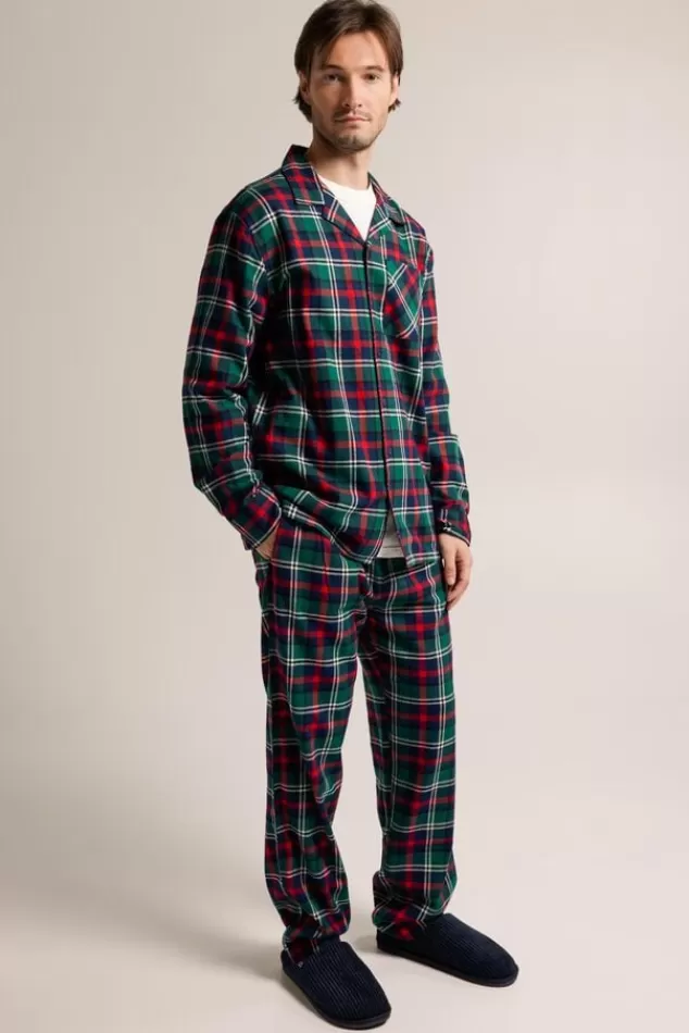 Ondergoed & Lounge | Pyjama<America Today Pyjama Nathan Shirt Multicolour