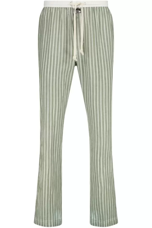 Ondergoed & Lounge<America Today Pyjamabroek Lake Blue/white | Army/white | White/blue | Army