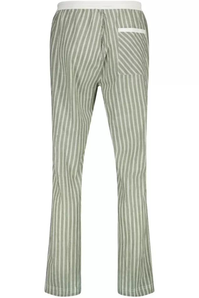 Ondergoed & Lounge<America Today Pyjamabroek Lake Blue/white | Army/white | White/blue | Army
