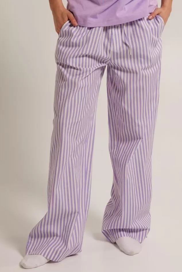 Pyjama | Ondergoed & Lounge<America Today Pyjamabroek Loan Victorianblue | Lilac
