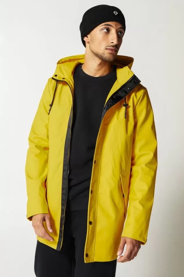 Jassen | Heren regenjassen<America Today Regenjas Jace Washedblack | Deepblue | Green