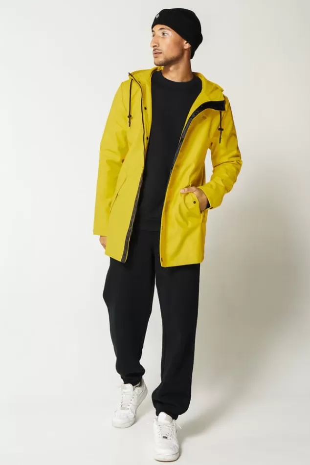 Jassen | Heren regenjassen<America Today Regenjas Jace Washedblack | Deepblue | Green