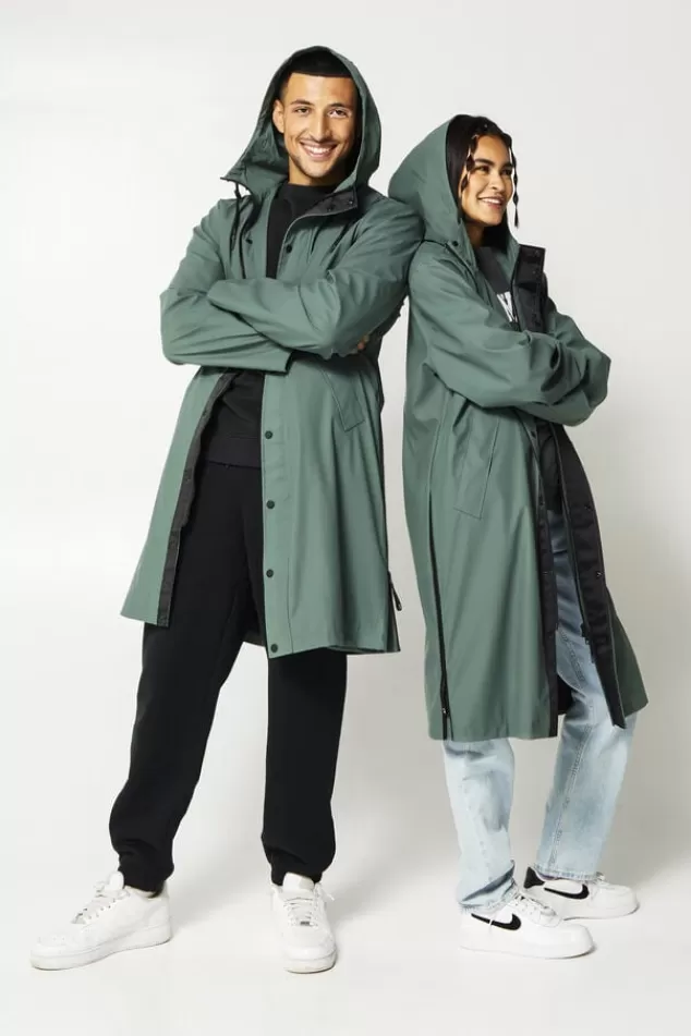 Jassen | Heren regenjassen<America Today Regenjas Jace X Black | Navy | Cypress
